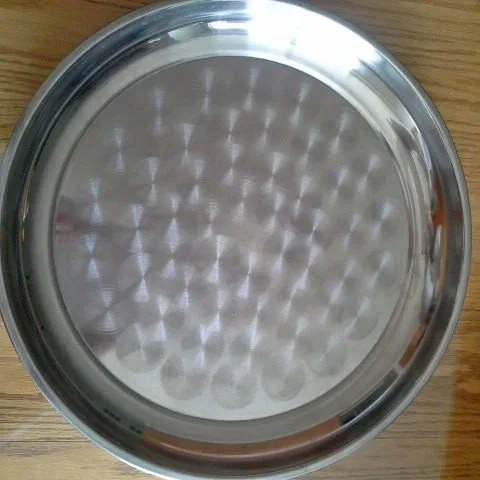 Serving Platter Tray Stainless Steel 16" thumbnail