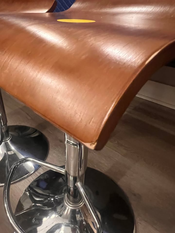 4 island countertop adjustable stools, midcentury modern - photo 5
