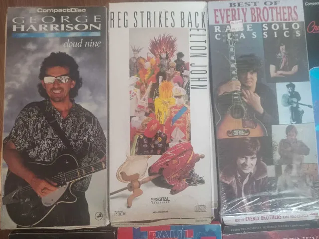 Lot of 13 CD LONG BOXES (NO CDS) FROM THE 1990s image indicator(2)