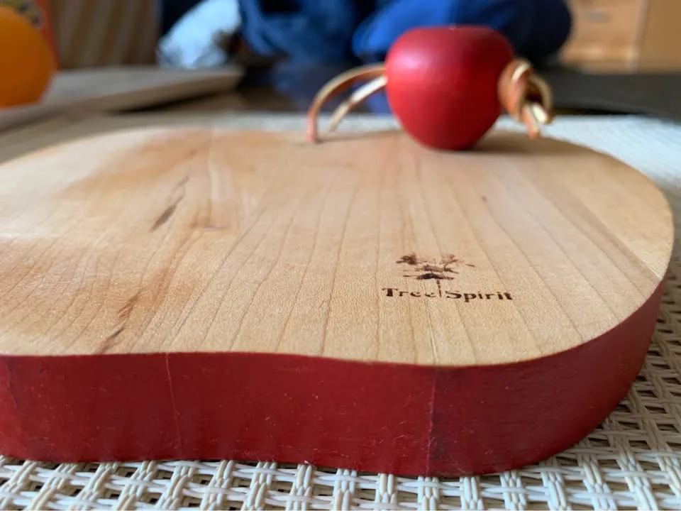 Apple Shape Cutting Board by Tree Spirit image indicator(3)