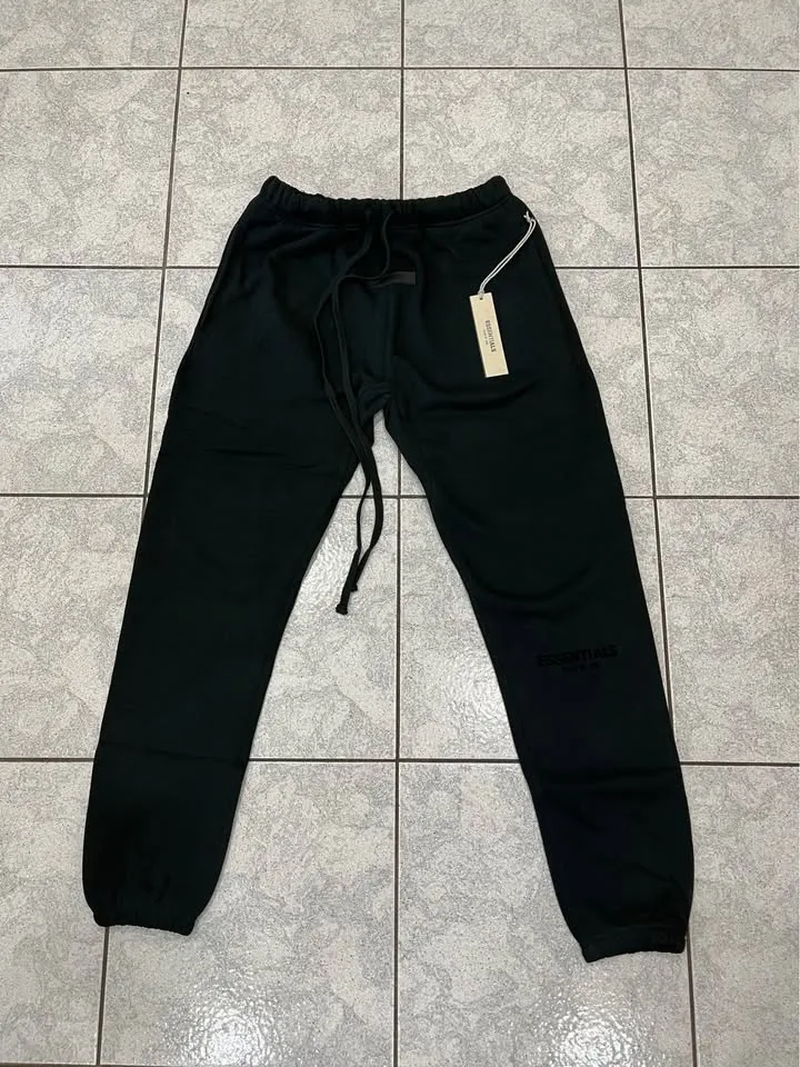🎄CHRISTMAS SALE🎄 Essentials Black Hoodies/Pants for Sale❕ image indicator(4)