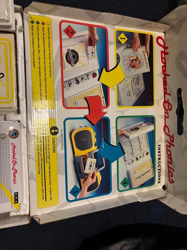 Hooked On Phonics SRA Reading Power Classic 1994 Complete Set image indicator(3)