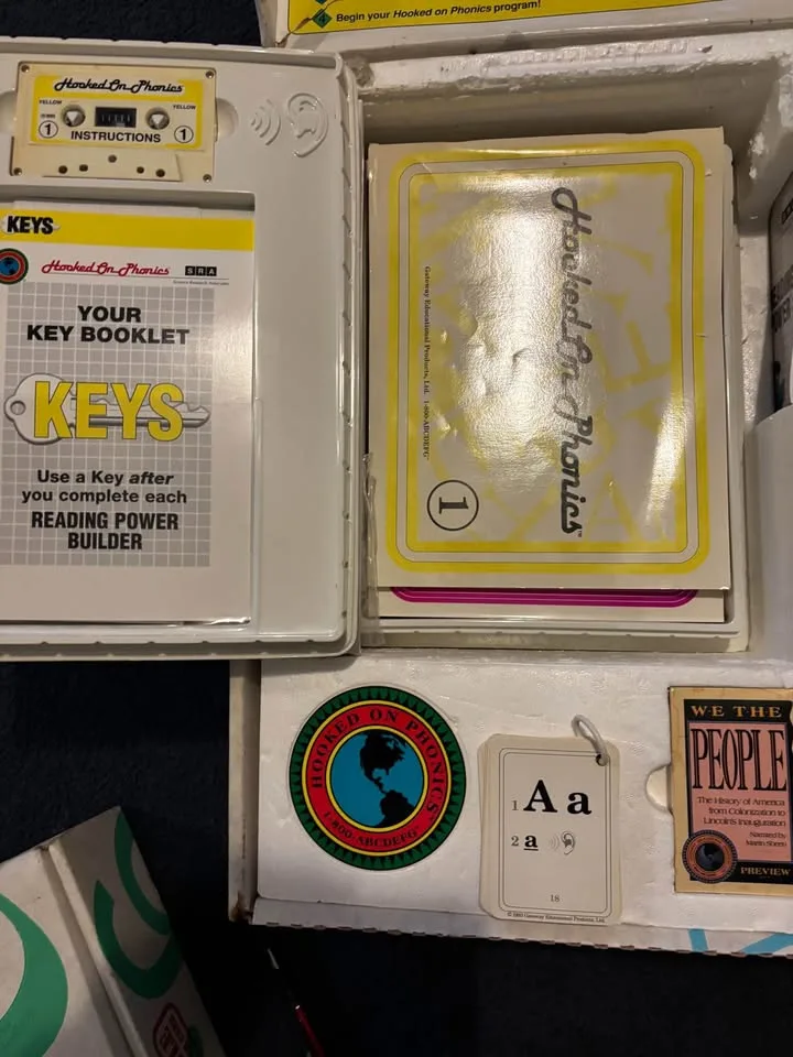 Hooked On Phonics SRA Reading Power Classic 1994 Complete Set image indicator(4)