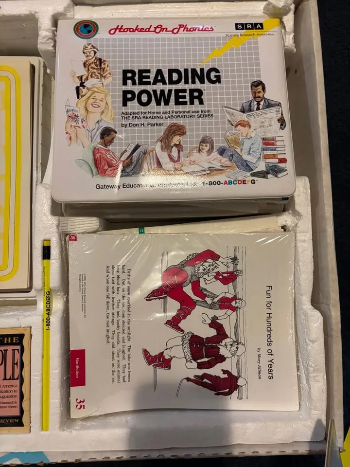 Hooked On Phonics SRA Reading Power Classic 1994 Complete Set image indicator(5)