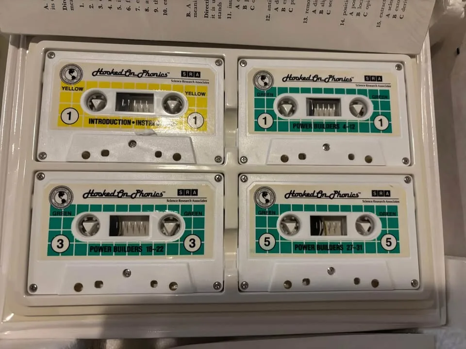 Hooked On Phonics SRA Reading Power Classic 1994 Complete Set image indicator(7)