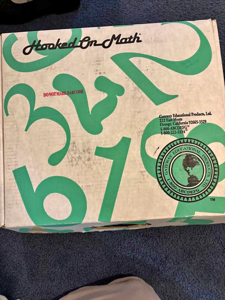 Hooked on Math complete boxed set, ages 3-9