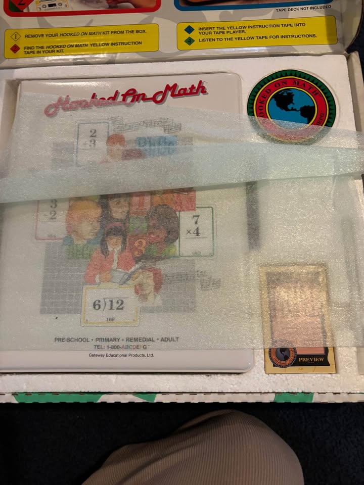 Hooked on Math complete boxed set, ages 3-9 - photo 3
