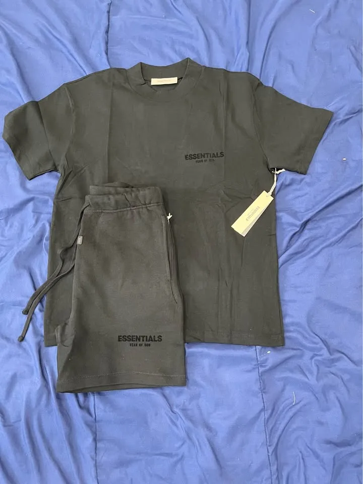 *CLEARANCE* Essentials Shirts/Shorts Sets for Sale❗️ image indicator(5)