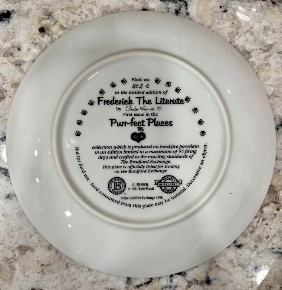 Frederick The Literate - Bradford Plate - photo 2