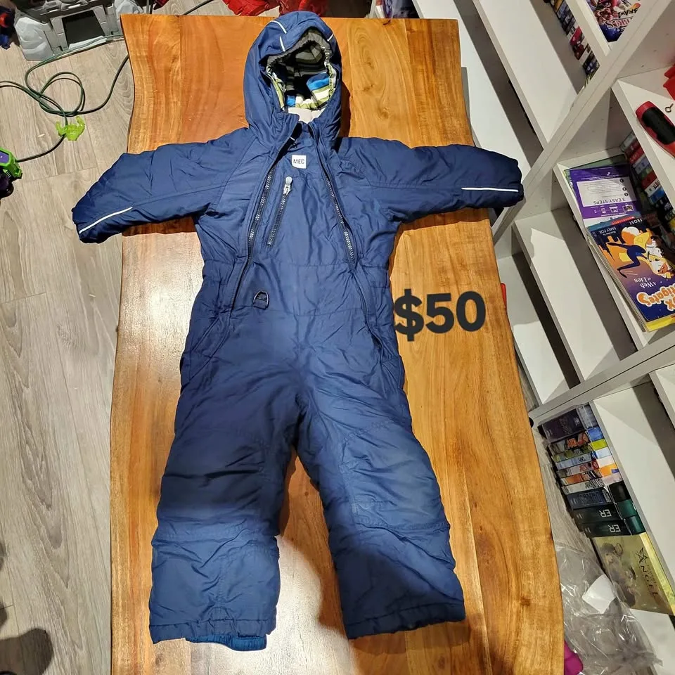 EEUC sz 4t Boy's MEC 1 pc snowsuit thumbnail