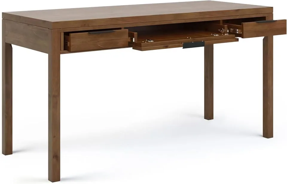 Orig $520 Wood Computer/Writing Desk image indicator(4)