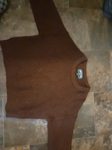 dark brown wool sweater women