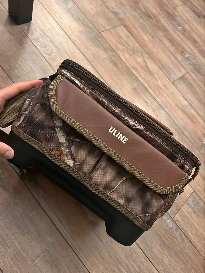 Uline Lunch Box - Camo/Brown