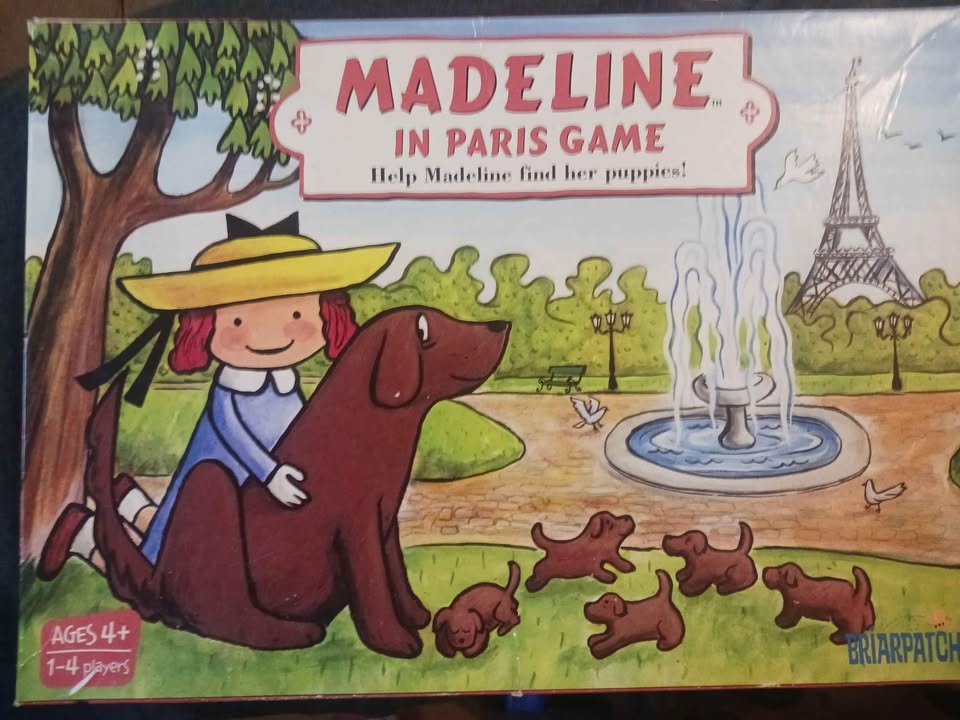 Briarpatch Madeline in Paris Board Game - Ages 4