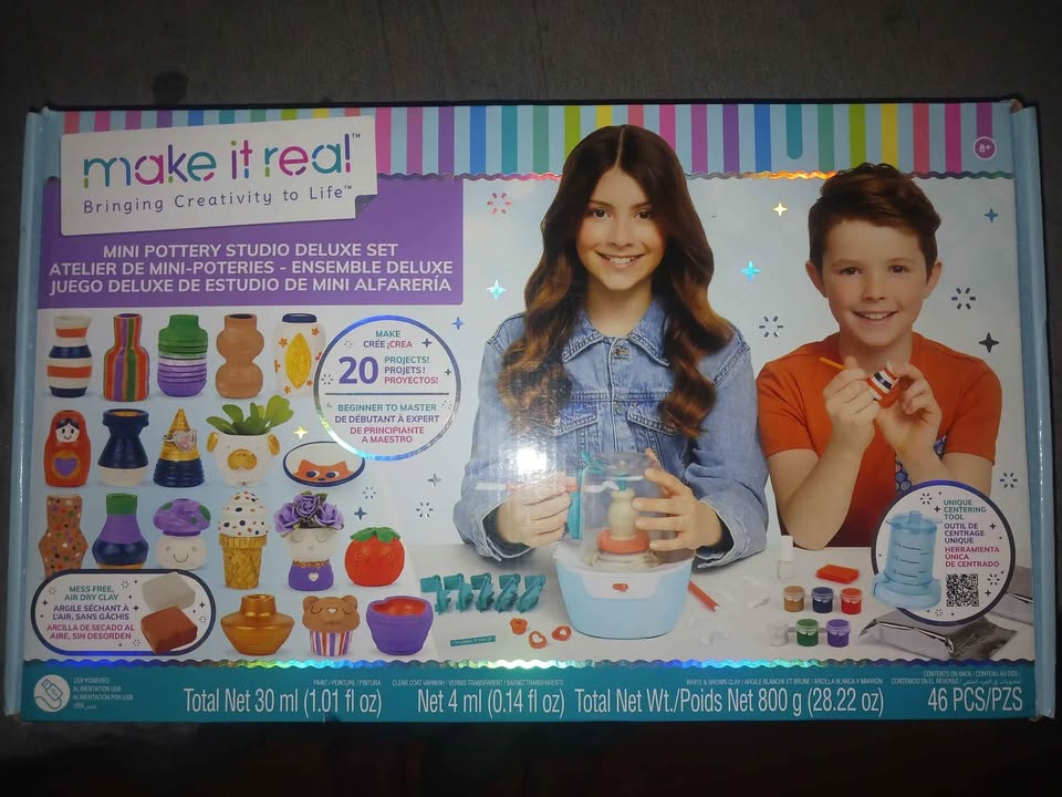 Mini Pottery Studio Deluxe Set