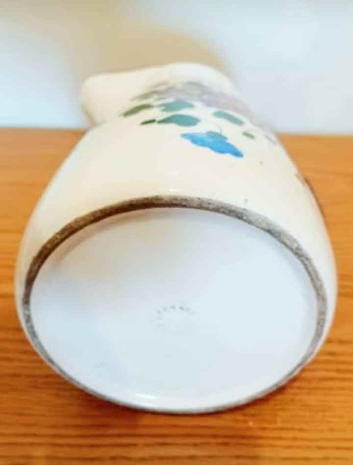 German Hand Painted Porcelain Pitcher - photo 5