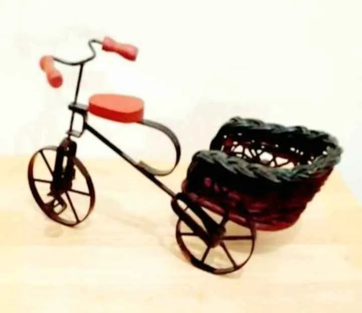 Rare Antique Hand Crafted Tricycle image indicator(2)