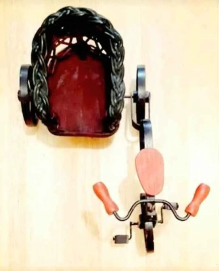 Rare Antique Hand Crafted Tricycle image indicator(5)