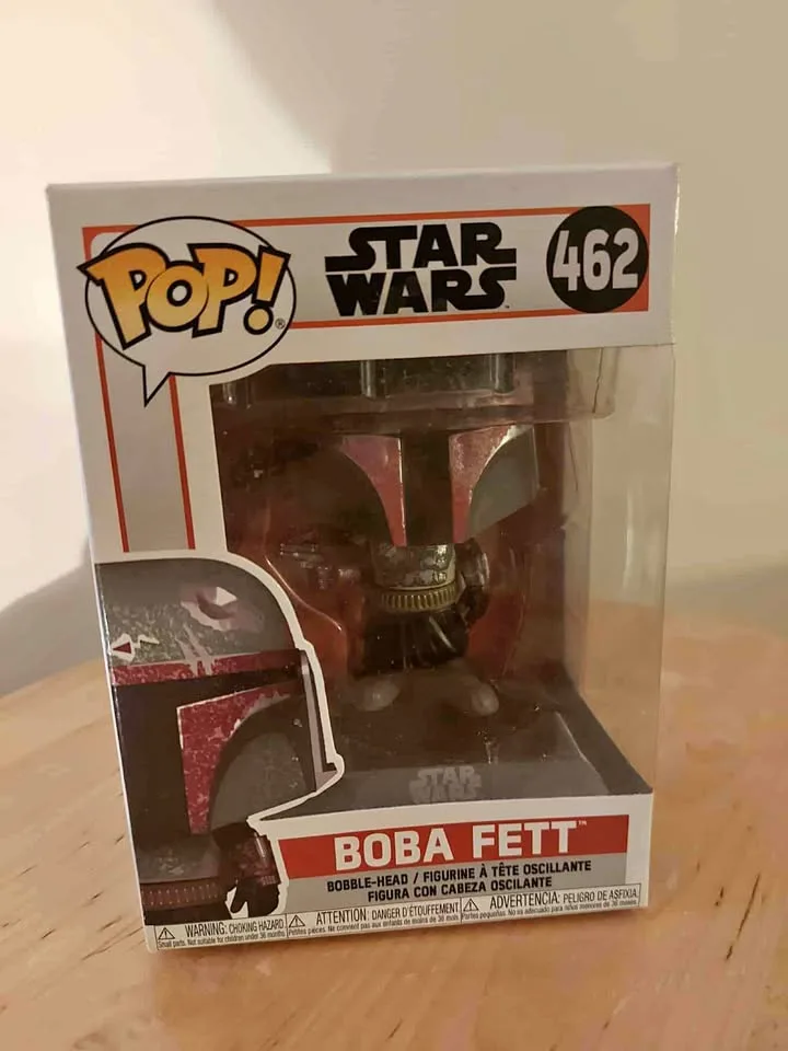 Funko Pop Star Wars Mandalorian Boba Fett #462 thumbnail
