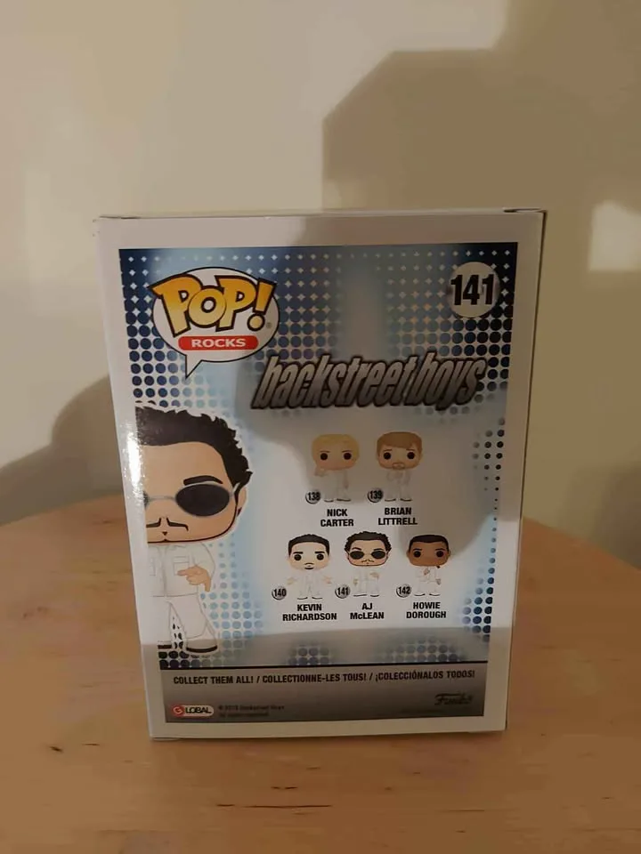 Funko Pop! Rocks: Backstreet Boys - #141 AJ Mclean image indicator(2)