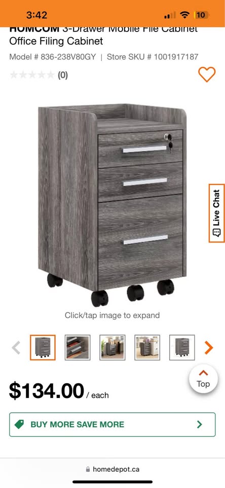 3 Drawer Cabinet - photo 4