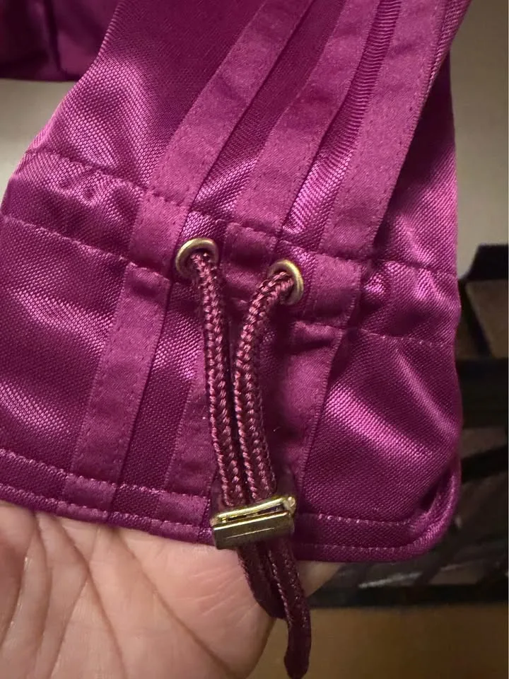 Rare! Adidas Respect Me satin purple jacket image indicator(9)