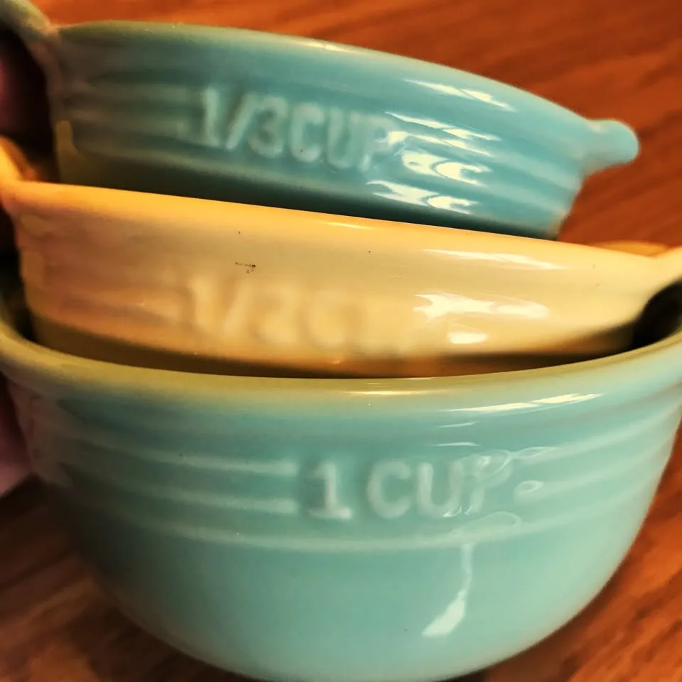 Jamie Oliver Ceramic Measuring Nesting Cups image indicator(4)
