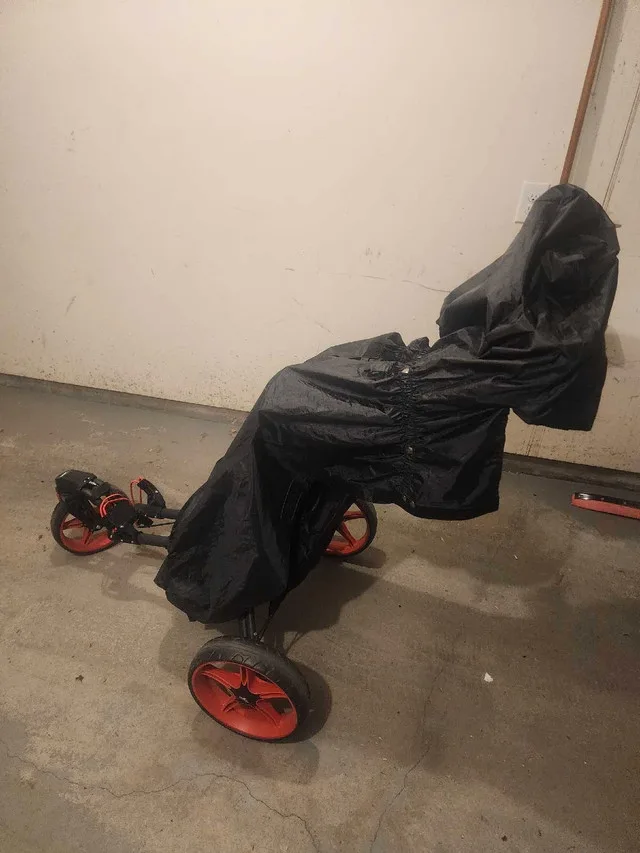 Tour Trek Push Cart with Seaford Slicker rain cover image indicator(4)