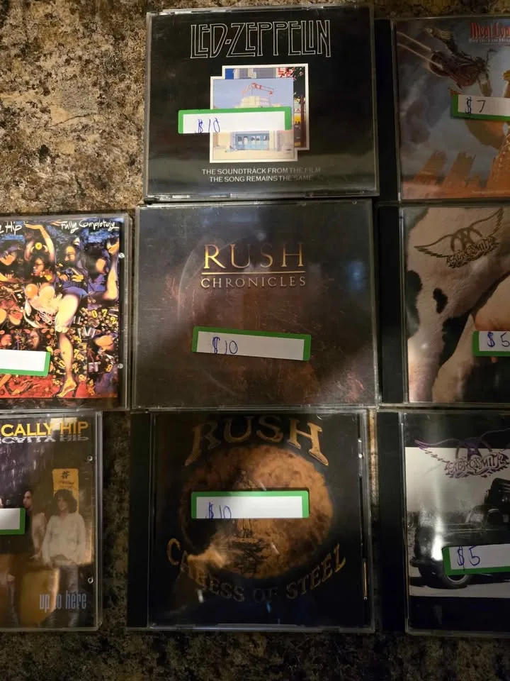 Rock / metal cd lot image indicator(3)