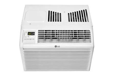 Window mounted air conditioner and mount