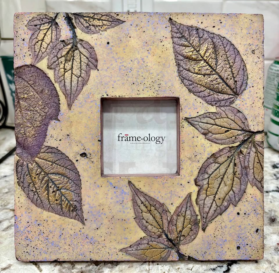 Frame-ology Sculpture Picture Frame - Pressed Leaves