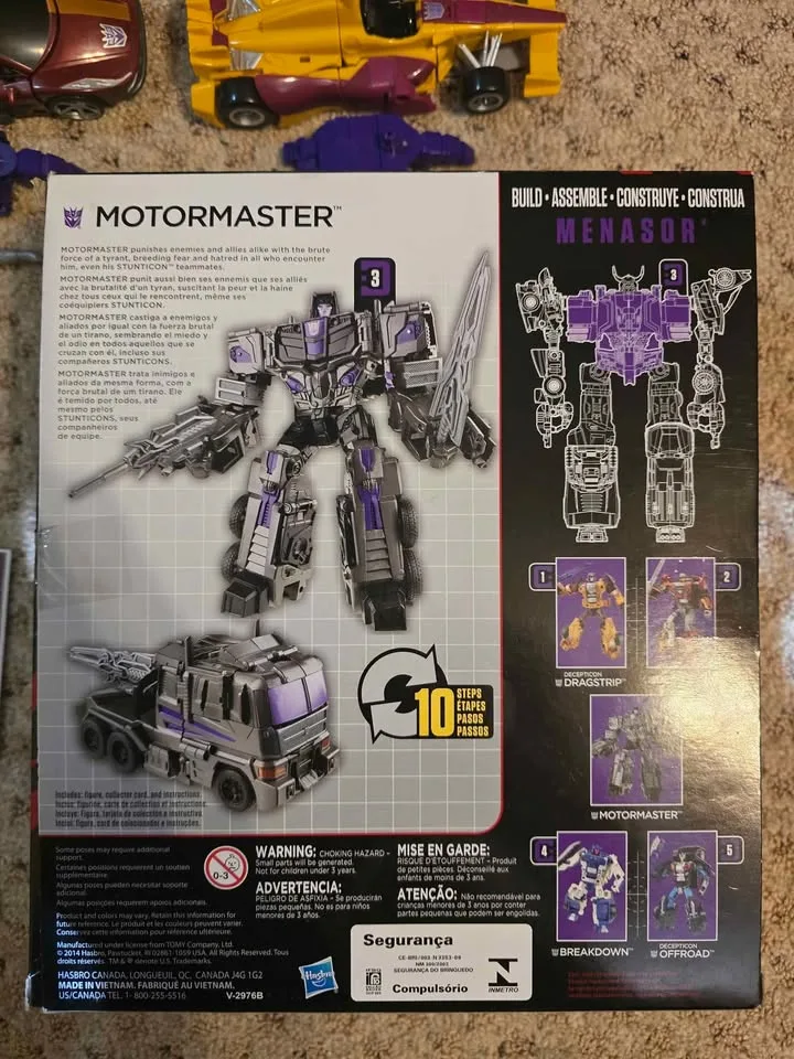 Transformers Combiner Wars Menasor - complete original set image indicator(6)
