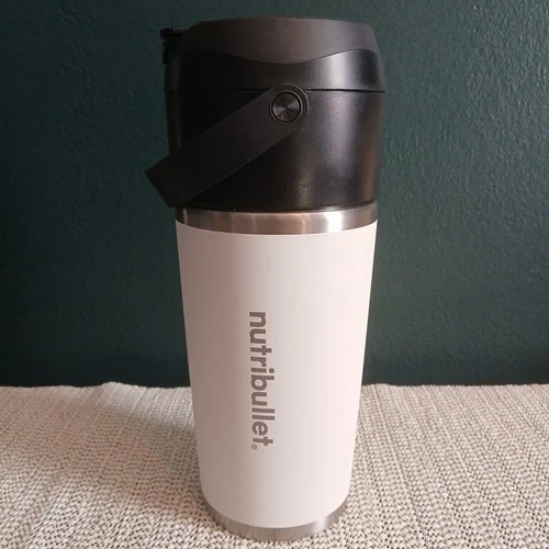 Nutribullet Flip Portable Blender w/ White Insulated Tumbler Cup - photo 3