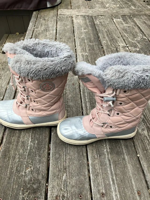 girls kuiper winter boots size 2 thumbnail