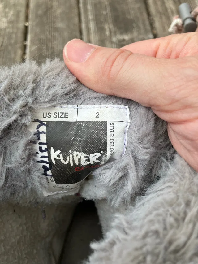 girls kuiper winter boots size 2 image indicator(4)