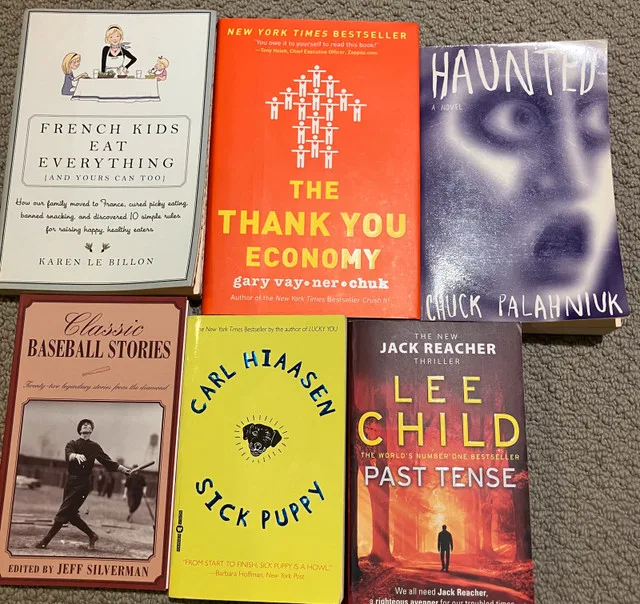 Books - novels/business/bios/short stories thumbnail