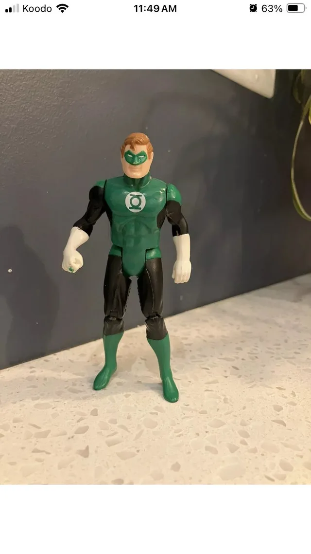 Vintage Green Lantern & Manhunter 4.5" Action Figures DC 1984 x3 image indicator(2)