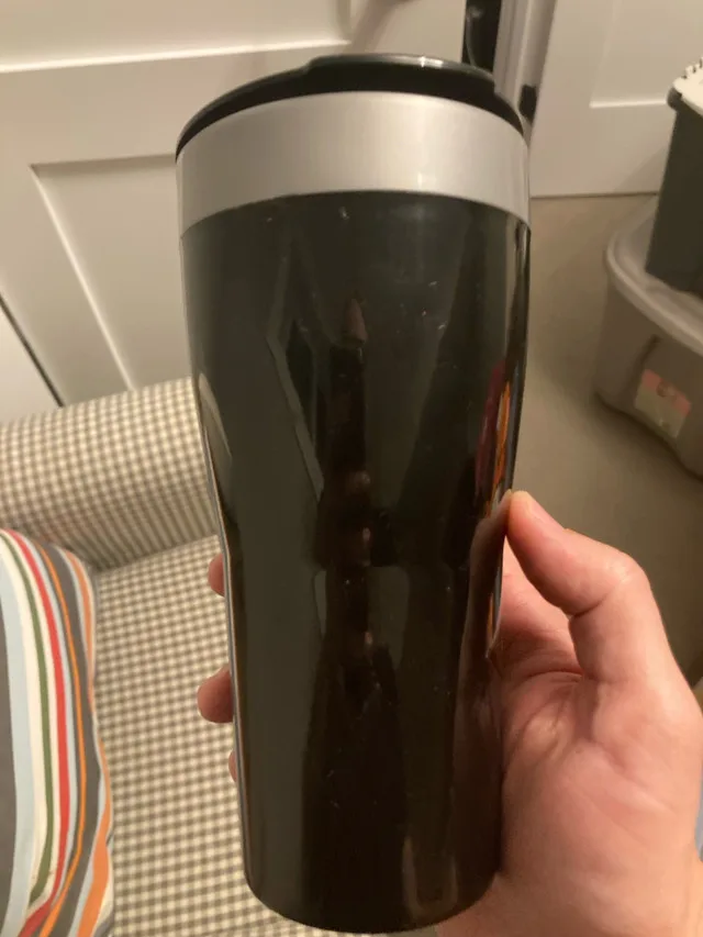 Black & Decker single serve coffee machine with travel mug image indicator(3)