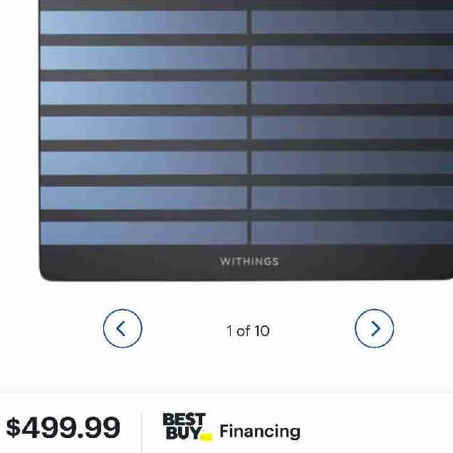 WITHINGS Body Segment - Heart, Muscle & Nerve Health Tracking thumbnail