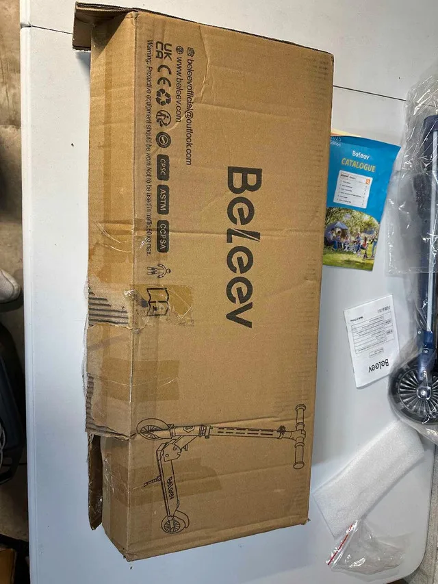 BELEEV V3 Scooters for Kids with Light-Up Stem & Deck & Wheels image indicator(5)