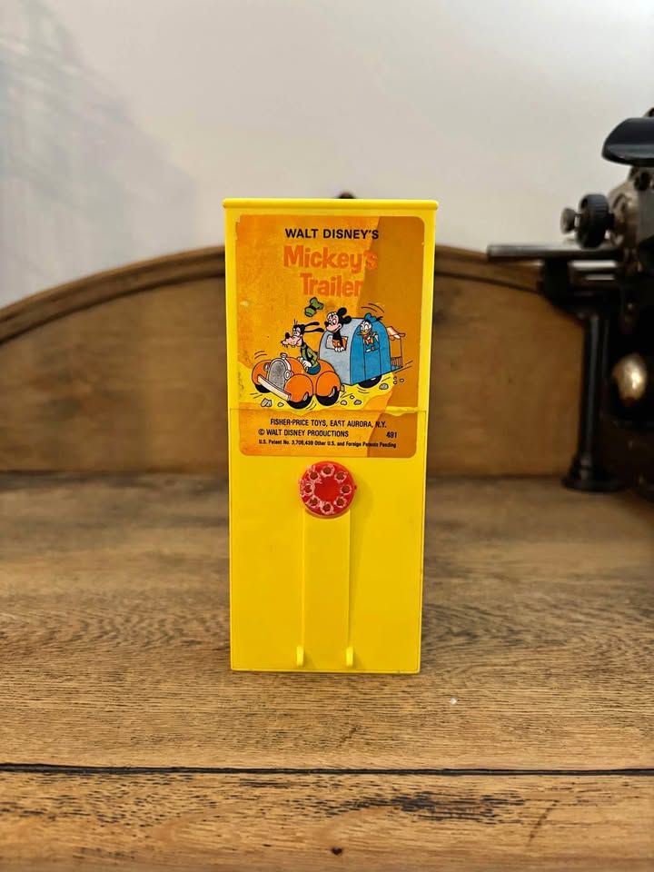 Vintage Fisher Price Movie Cartridge Disney 491 Mickey