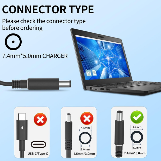 Dell Laptop Charger - photo 3