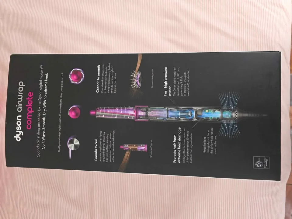 Dyson Hair dryer Multi Styler Airwrap complete HS01COMPFN Pink S image indicator(8)