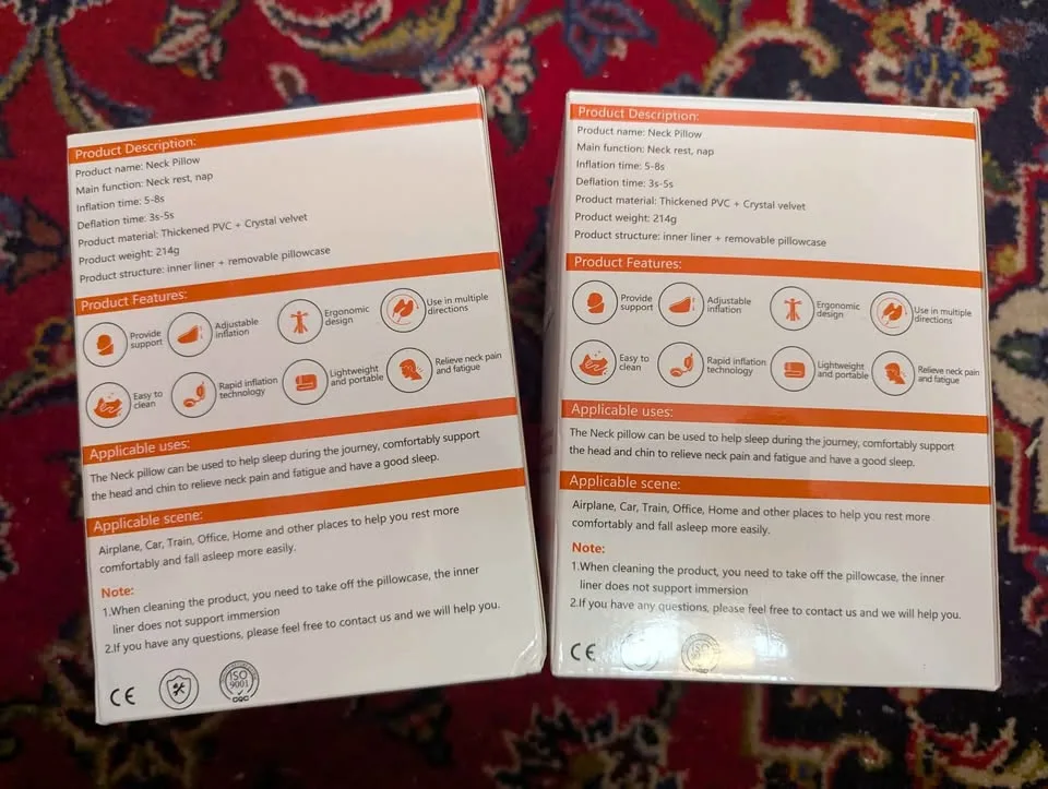 Neck pillow image indicator(2)