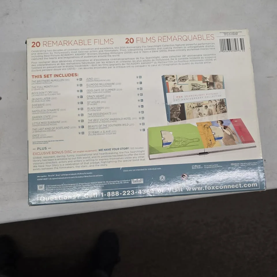 Fox Searchlight 20th Anniversary Blu Ray Set image indicator(2)