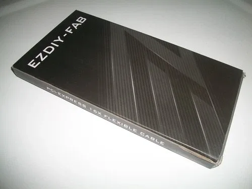 EZDIY-FAB 20cm PCIE 3.0 Riser Cable GPU Extension Right Angle Co