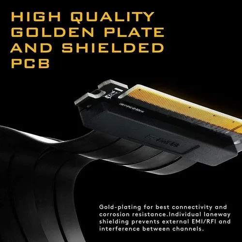 EZDIY-FAB 20cm PCIE 3.0 Riser Cable GPU Extension Right Angle Co image indicator(7)