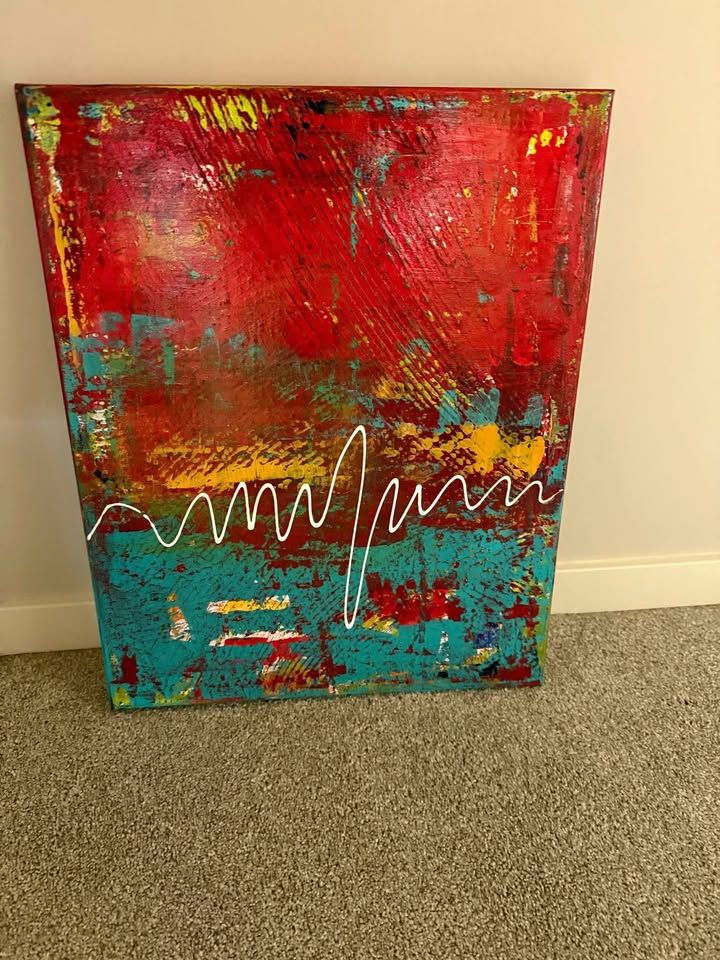Local hand painted artwork