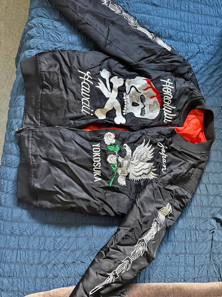 HONOLULU YOKOSUKA EMBROIDERED JACKET - JAPAN