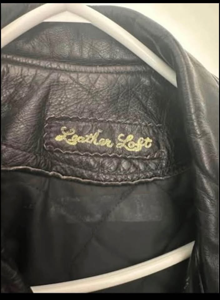 Vintage Genuine Leather Biker Jacket - Loft Leather - photo 2